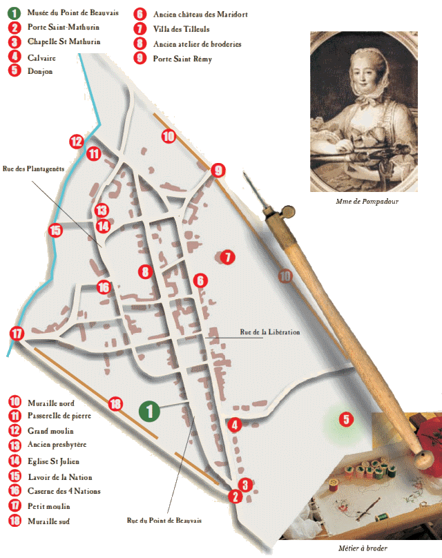 Plan de Bourg-le-Roi